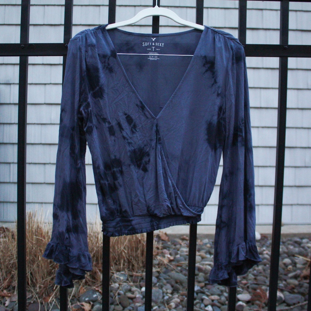 American Eagle Tie-Dye Top - Picture 1 of 2